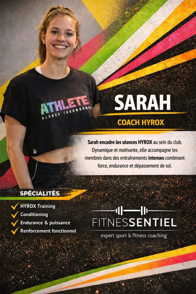 Sarah - Coach HYROX