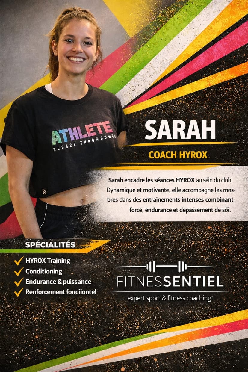 Sarah - Coach HYROX
